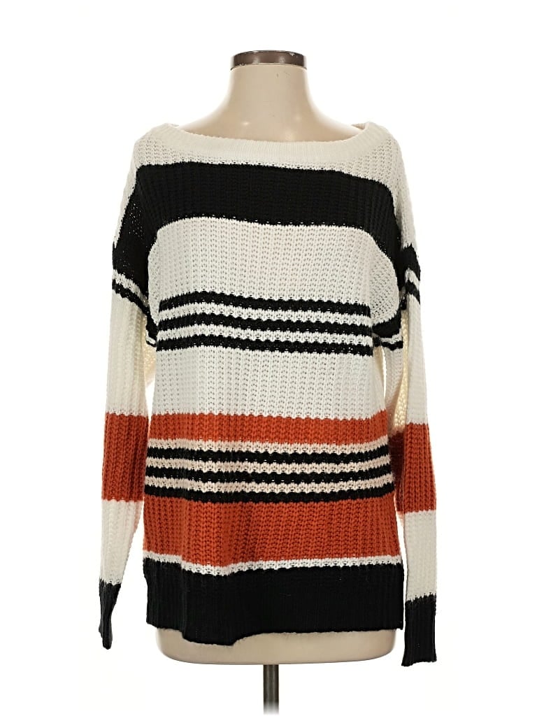 Pre-owned Kirundo Pullover Sweater In White