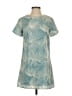 Lulus 100% Polyester Tropical Teal Casual Dress Size XS - photo 1