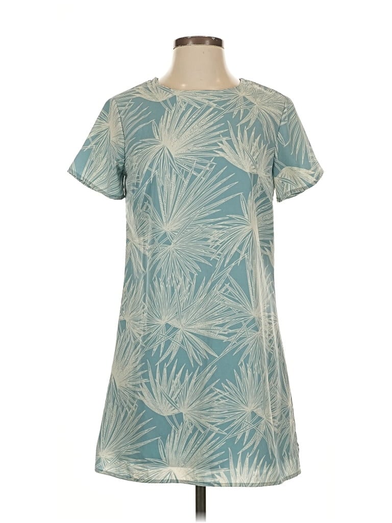 Pre-owned Lulus Casual Dress In Blue