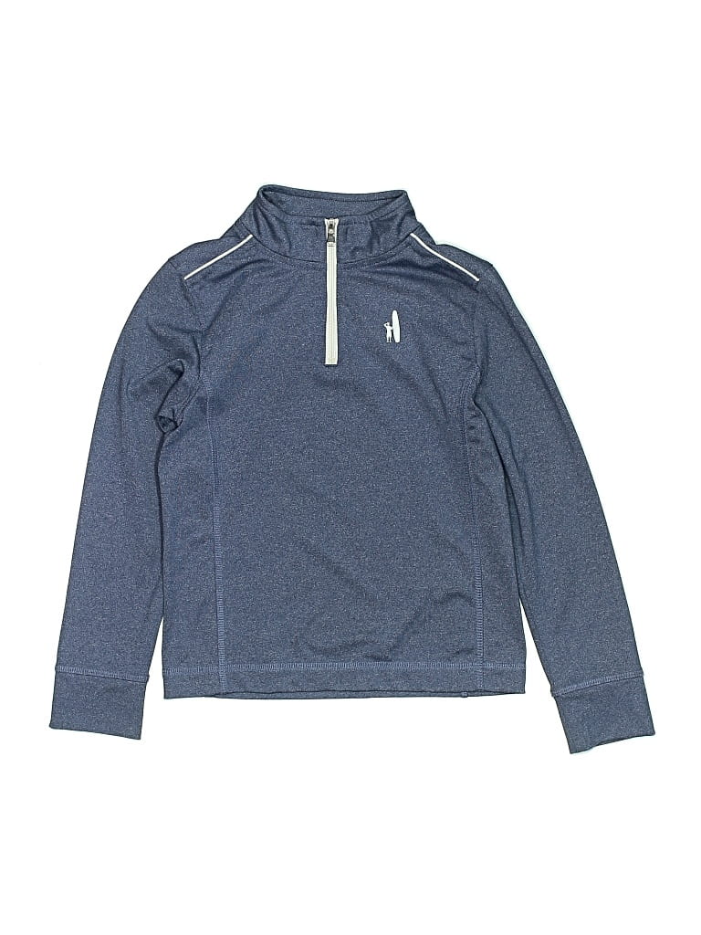 Pre-owned Johnnie-o Kids' Track Jacket In Blue