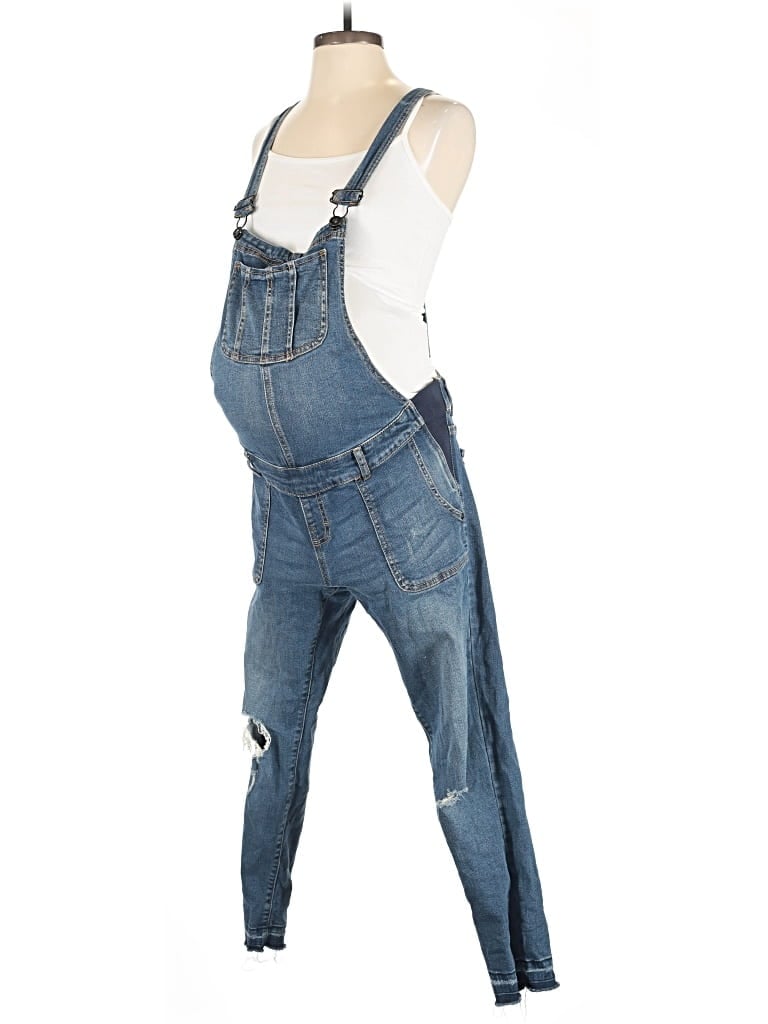 Pre-owned Indigo Blue Overalls In Blue