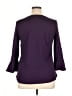 Lands' End Purple 3/4 Sleeve Top Size 14 - 16 - photo 2