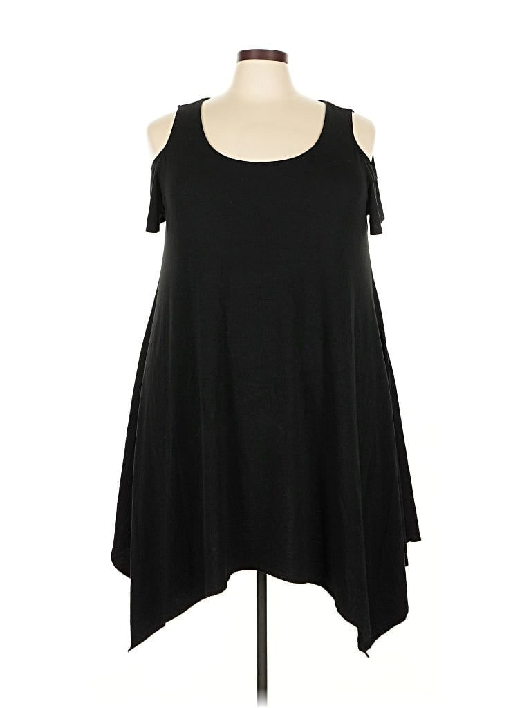 Pre-owned Torrid Casual Dress In Black