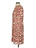 ASOS 100% Polyester Graphic Red Casual Dress Size 2 - photo 5