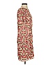 ASOS 100% Polyester Graphic Red Casual Dress Size 2 - photo 4