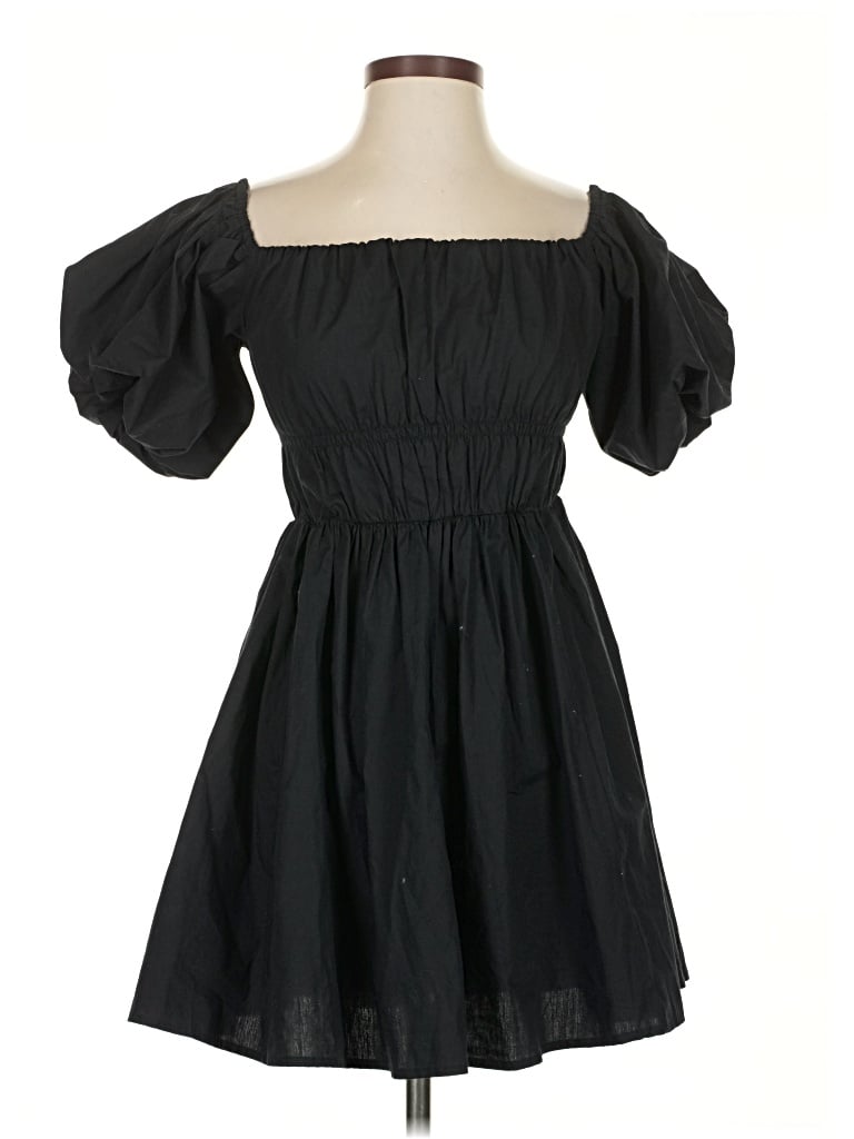 Pre-owned Abercrombie & Fitch Casual Dress In Black