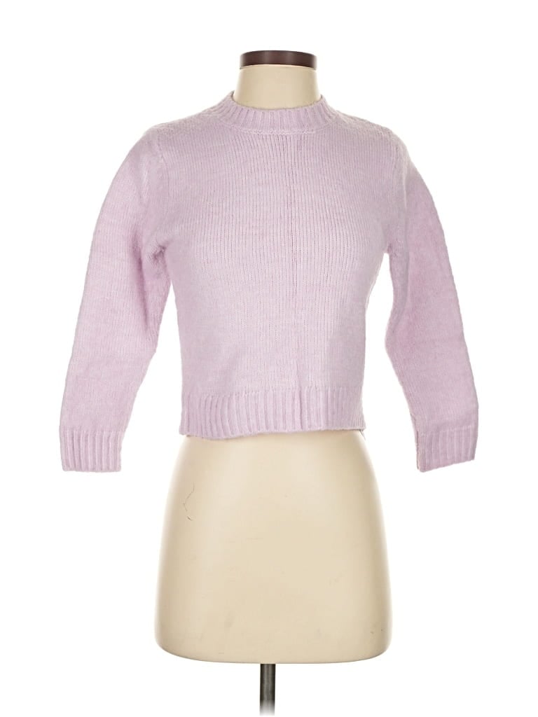 Pre-owned Zara Turtleneck Sweater In Pink