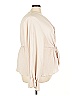Unbranded 100% Polyester Tan Long Sleeve Blouse Size 5X - photo 4