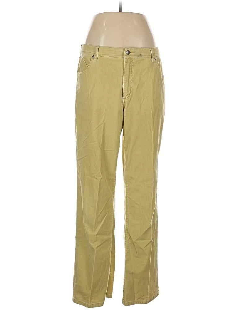 Pre-owned Chico's Khaki Pant In Green