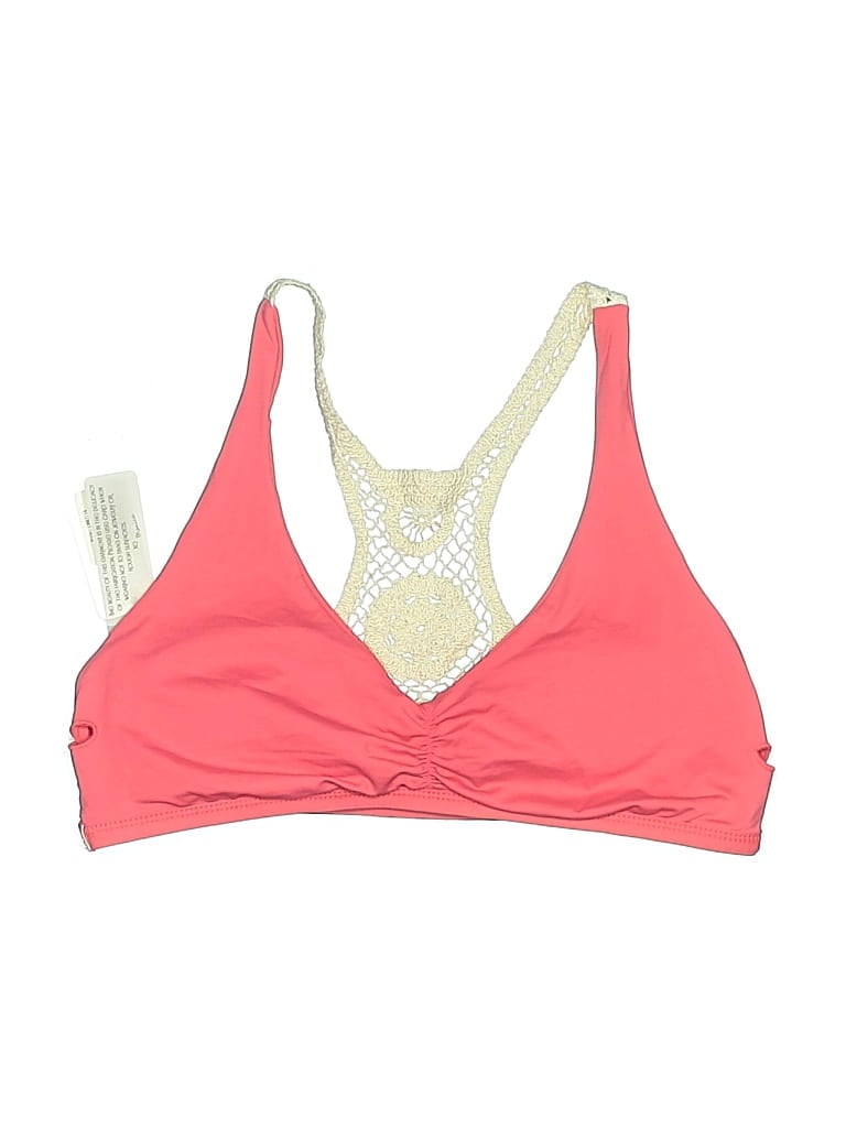 Pre-owned L*space Swimsuit Top Pink Swimwear