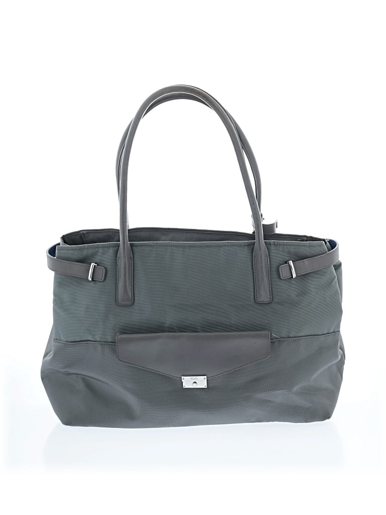 Pre-owned Tumi Satchel In Gray