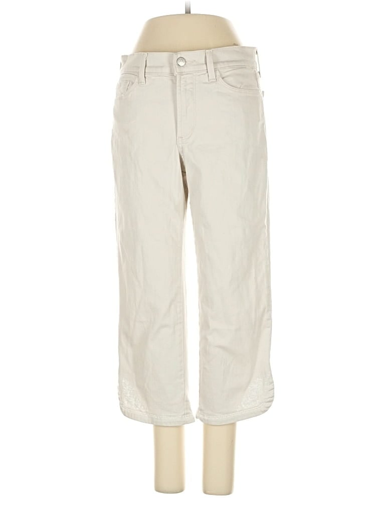 Pre-owned Nydj Casual Pants In White