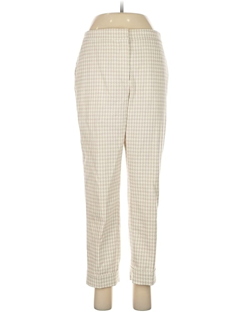 Pre-owned Ann Taylor Casual Pants In White
