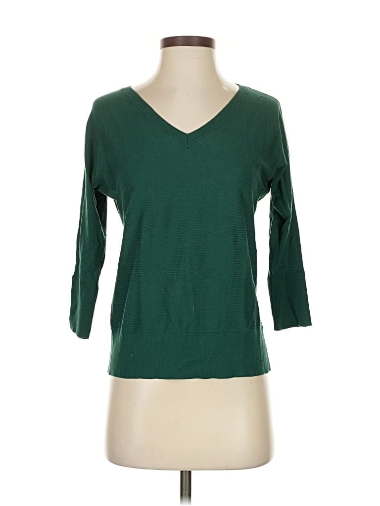 Pre-owned Talbots Cardigan Sweater In Green