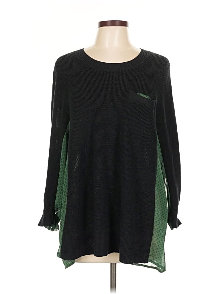 Pre-owned Cabi Pullover Sweater In Black