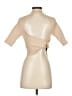 Naadam Tan Short Sleeve Top Size XS - photo 2