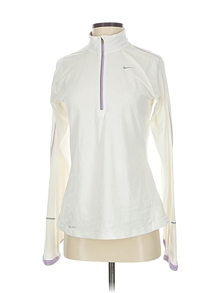 Pre-owned Nike Sweatshirt In White