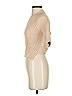 Naadam Tan Short Sleeve Top Size XS - photo 5