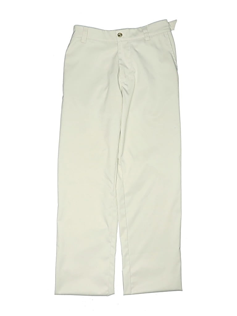 Pre-owned Assorted Brands Kids' Khaki Pant In White