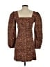 Free People Brown 3/4 Sleeve Blouse Size 0 - photo 2