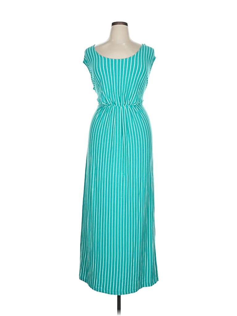 Pre-owned Isaac Mizrahi Live Casual Dress In Blue