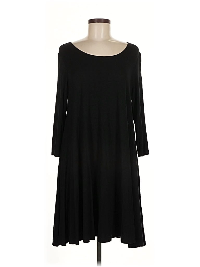 Pre-owned Karen Kane Casual Dress In Black