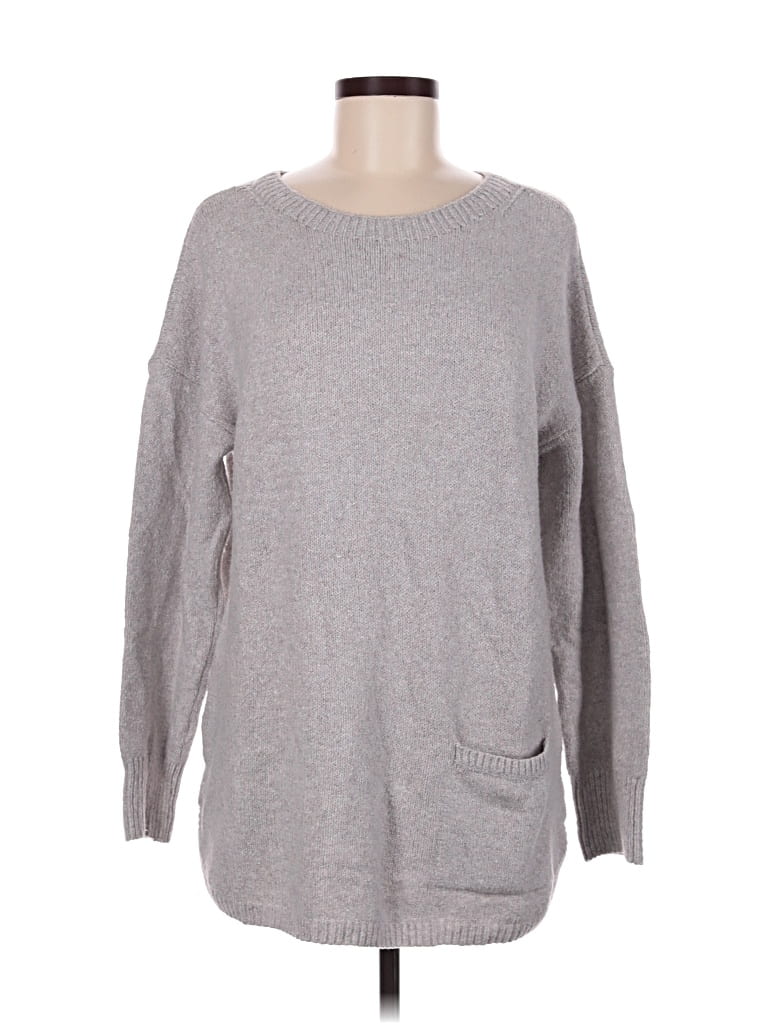 Pre-owned Purejill Pullover Sweater In Gray