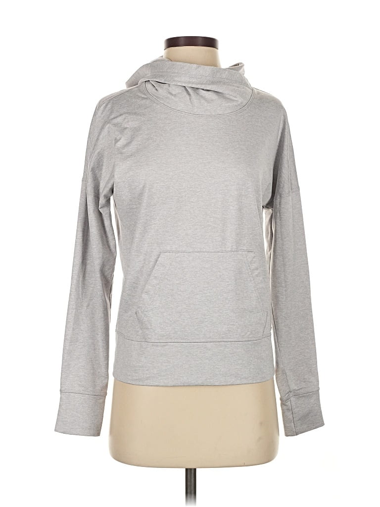Pre-owned Lucy Sweatshirt In Gray
