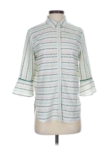 Lily 3/4 Sleeve Button-Down Shirt (view 1)
