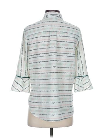 Lily 3/4 Sleeve Button-Down Shirt (view 2)