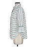 Lily Stripes Green 3/4 Sleeve Button-Down Shirt Size XXS - photo 5