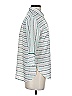 Lily Stripes Green 3/4 Sleeve Button-Down Shirt Size XXS - photo 4