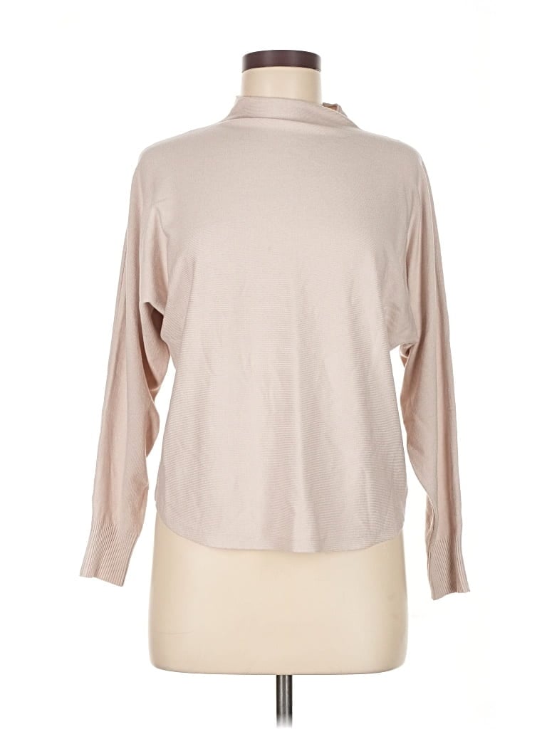 Pre-owned Vila Milano Turtleneck Sweater In Brown