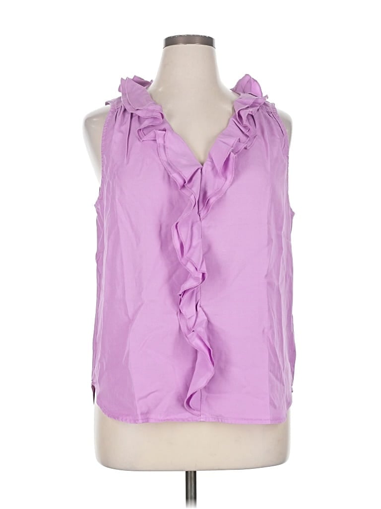 Pre-owned Kut From The Kloth Sleeveless Blouse In Purple