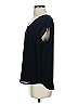 DR2 100% Polyester Black Short Sleeve Blouse Size S (estimated) - photo 5