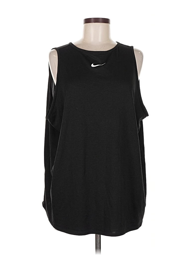 Pre-owned Nike Sleeveless T-shirt In Black