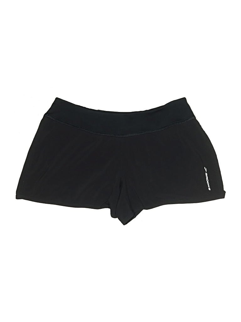 Pre-owned Brooks Athletic Shorts In Black