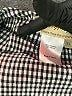 Norm Thompson Houndstooth Gray 3/4 Sleeve Blouse Size 3X - photo 8