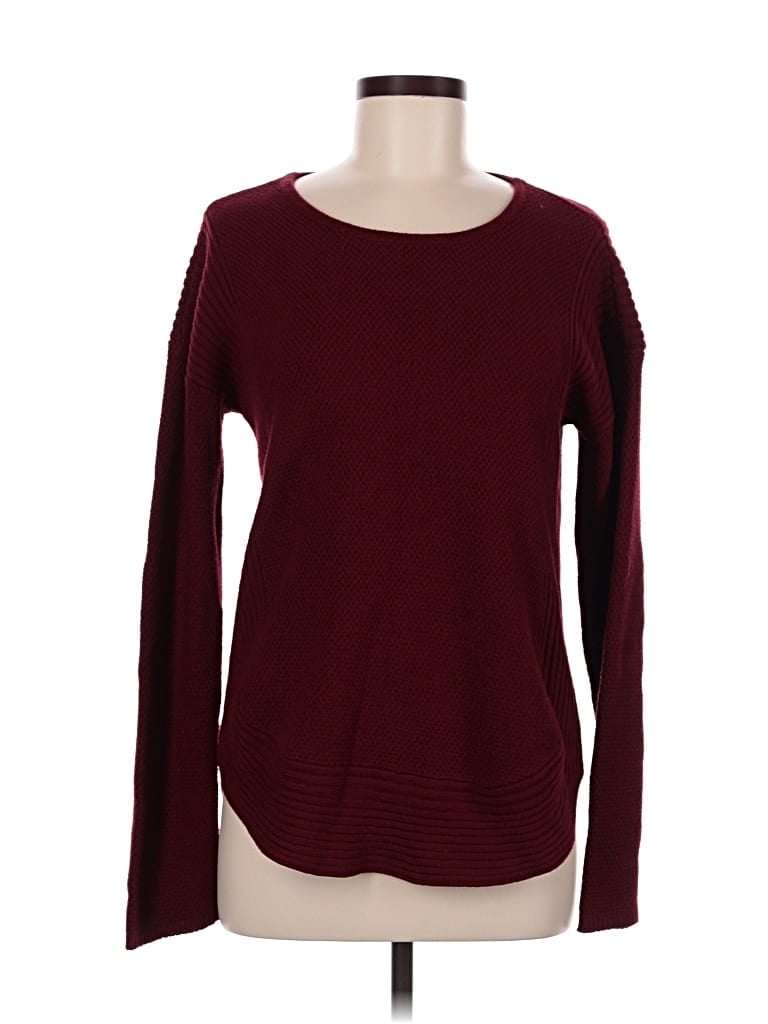 Pre-owned Design History Pullover Sweater In Burgundy