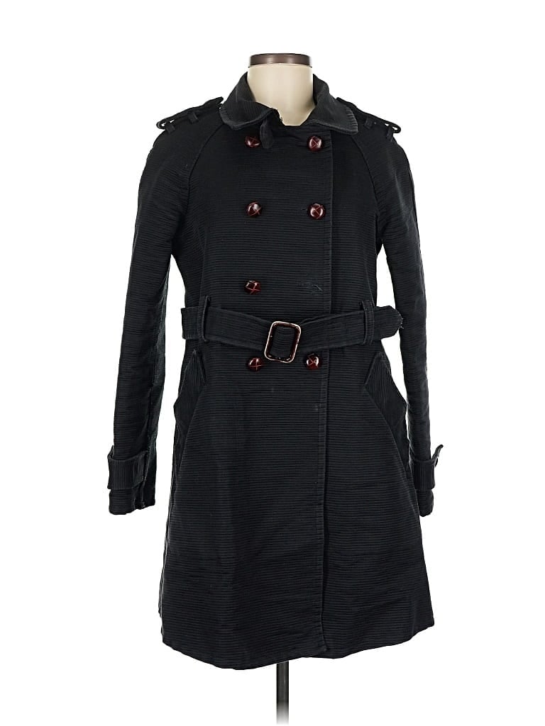 Pre-owned Marc By Marc Jacobs Trenchcoat In Black
