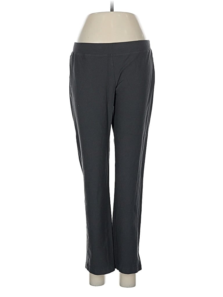 Pre-owned Eileen Fisher Dress Pants In Gray