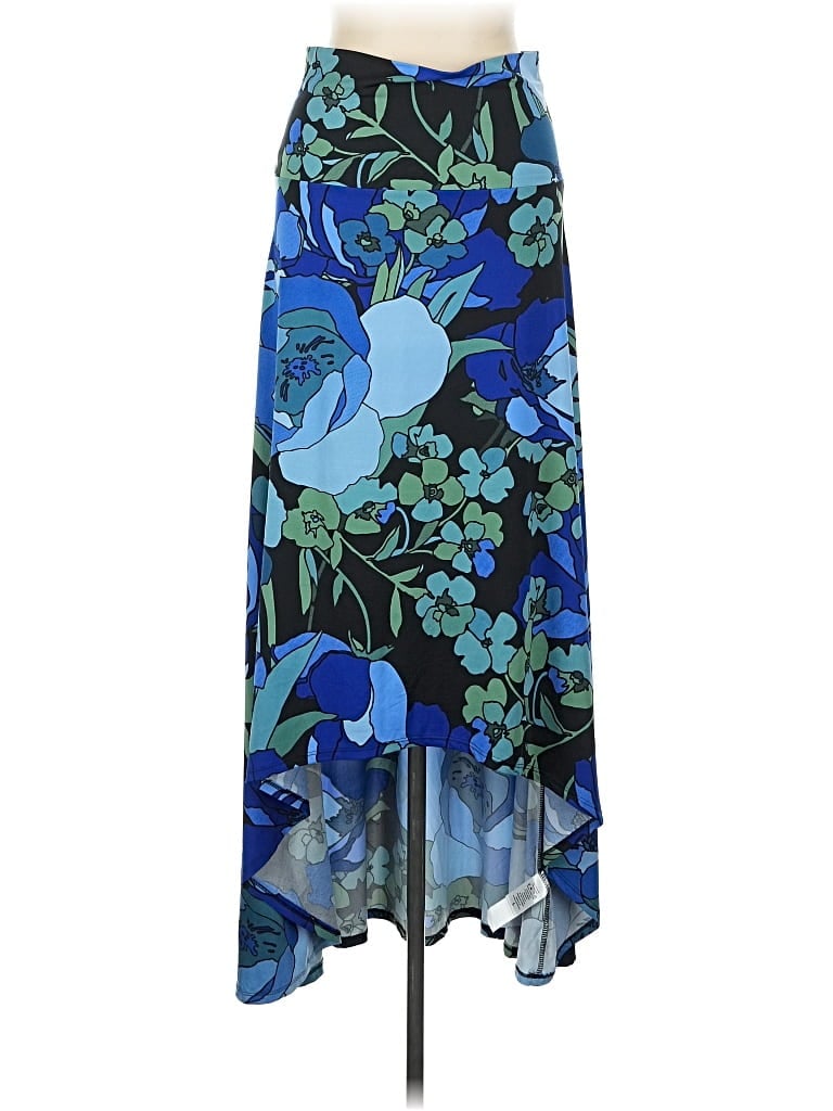 Pre-owned Lularoe Casual Skirt In Blue