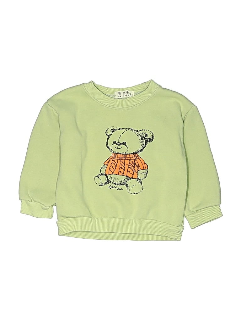 Pre-owned Assorted Brands Kids' Sweatshirt In Green