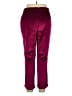 Roaman's 100% Polyester Burgundy Casual Pants Size 14 Petite (M) - photo 2