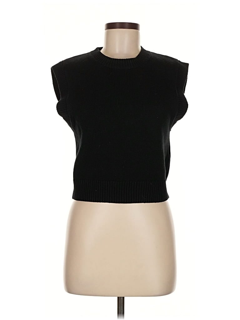 Pre-owned Wilfred Wool Pullover Sweater In Black