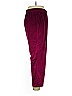 Roaman's 100% Polyester Burgundy Casual Pants Size 14 Petite (M) - photo 4