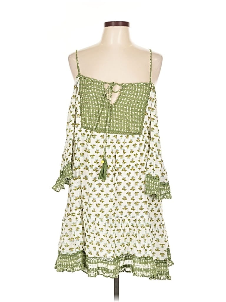 Pre-owned Miss June Casual Dress In Green