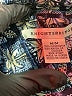 Knightsbridge 100% Rayon Paisley Blue 3/4 Sleeve Button-Down Shirt Size M - photo 7