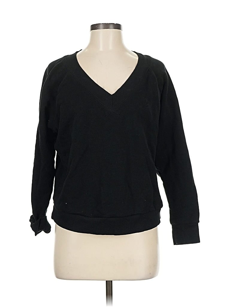 Pre-owned Universal Thread Pullover Sweater In Black