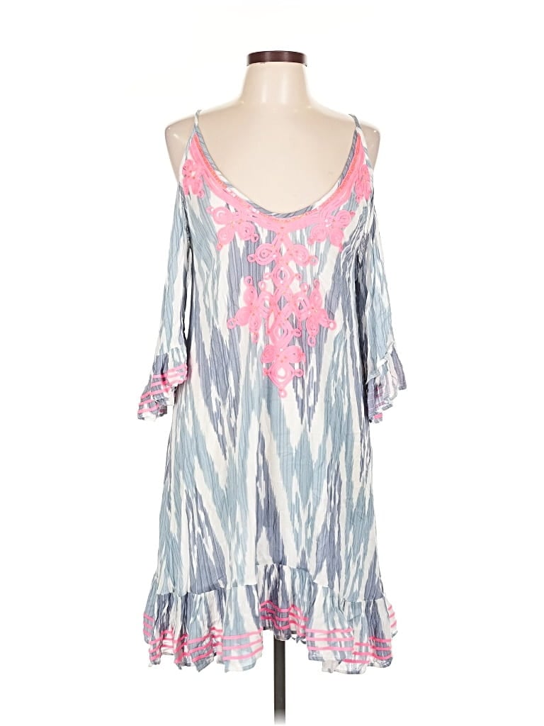 Pre-owned Miss June Casual Dress In Blue